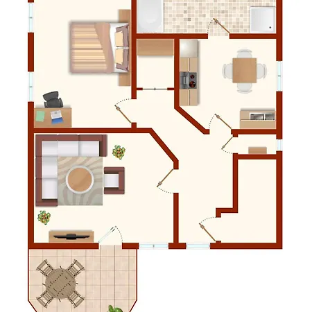 Apartment Am Park - O *